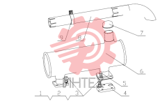 Глушитель в сборе D7019-1201000/05