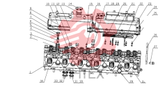 Головка блока цилиндров в сборе J3EMA-1003000/03