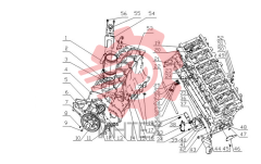 Блок цилиндров в сборе M3015-1002000