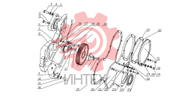 Детали корпуса редуктора B7615-1002200