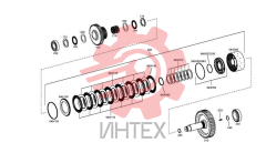 Блок фрикционов 4657.173.017
