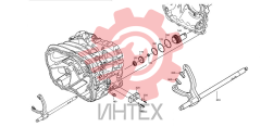 Механизм управления демультипликатором 1356.112.001