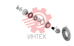 Пара гипоидная и комплектующие 4472.125.026