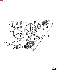 DMI NUTRI-PLACR 1-1/4" Coupler, Includes Ref. 4 & 5 (Not Shown)
