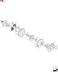 PULL BETWEEN Fan Mounting, Includes Ref. 26