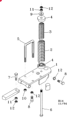 DMI NUTRI-PLACR MOUNTING PARTS