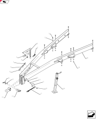 NUTRI-TILL'R 24 ROW MOUNTING PARTS