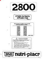 DMI NUTRI-PLACR DECAL