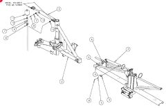 2003 HYDRAULIC CYLINDER,Double Acting, 31.75mm Rod, 457.2mm Stroke