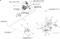 2003 FITTING,1-1/2" Hose Barb x 1-1/2" Hose Barb x 1" Male Thread Hose Barb Tee