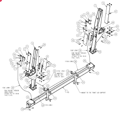 2003 HYDRAULIC CYLINDER,11.11mm Rod, 50.8mm Stroke