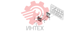 Блок управления двигателя с креплением