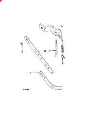 IH 4-ROW FERTILIZER UNIT SUPPORT