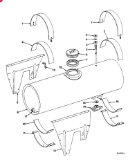 IH FERTILIZER PLANTER NECK FILLER