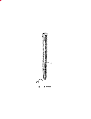 IH FERTILIZER UNIT TUBE,1.437" ID x 1.875" OD x 24" L