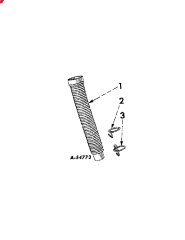 IH 2-ROW FERTILIZER UNIT FASTENER