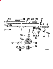 IH 6-ROW FERTILIZER UNIT FITTING, 5/16 in. drive type straight lubrication