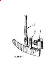 IH FERTILIZER UNIT SPOUT, DISCHARGE