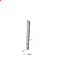 IH 2-ROW FERTILIZER UNIT TUBE,1.437" ID x 1.875" OD x 24" L