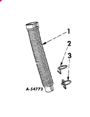 IH FERTILIZER UNIT FASTENER