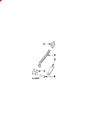 IH FERTILIZER UNIT ARM, chain tightener