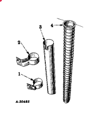 IH FERTILIZER UNIT TUBE