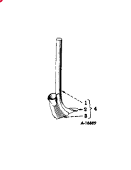 IH FERTILIZER UNIT CHUTE (DOWNWARD)
