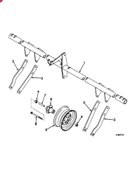 IH 6-ROW FERTILIZER PLANTER LOCK WASHER,Helical Spring, 0.759" ID, CST, ZND