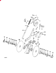 IH 6-ROW FERTILIZER PLANTER QUICK MALE COUPLING