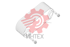 Радиатор масляный d18-000-130+c