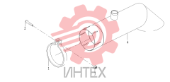 Группа выхлопных эжекторных выхлопных труб