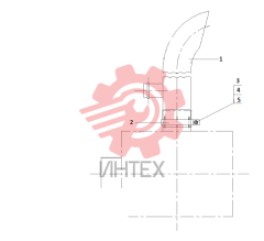 Канал вытяжной 08bz104