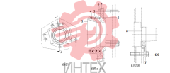 Фиксатор уплотнений m8n0107