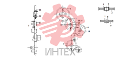 Шестерня распределительная в сборе c07az-07az601+a