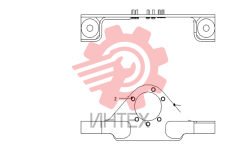 Крепление двигателя в сборе c33az-m33az101+a