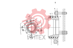 Фиксатор уплотнений c82dz-m8n0107+a
