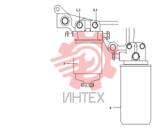 Фильтр топливный c85az-85az301+a