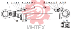 Подъёмный цилиндр в сборе HSGF-160*90*819-1341 (4120003096)