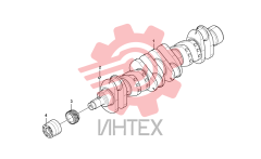Вал коленчатый 4110001048011