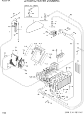 AIR CON & HEATER MOUNTING