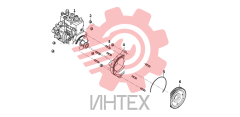 Крепление топливного насоса высокого давления