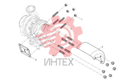 Тепловой экран нагнетателя