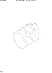BUCKET(DITCH CLEANING)