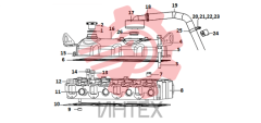 Группа крепежных элементов головки блока цилиндров D30-1003000B.09