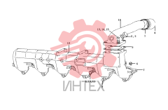 Комплектующие впускного коллектора J80G8-1008100.01, J80G8-1008500.02