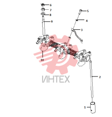 Толкатель клапана в сборе J7M00-1007000/02