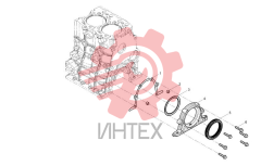 Уплотнение заднего кожуха