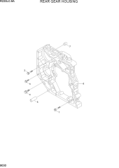 REAR GEAR HOUSING