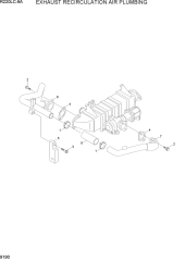 EXHAUST RECIRCULATION AIR PLUMBING
