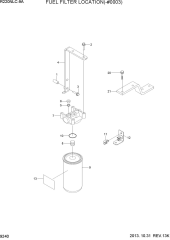 FUEL FILTER LOCATION(-#0016)